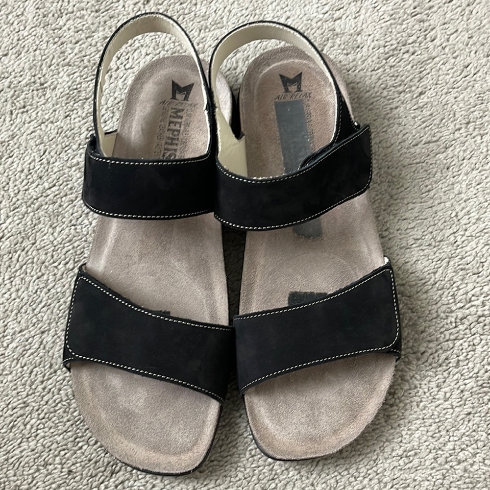 Mephisto Women’s Agave Sandals Black Size 41